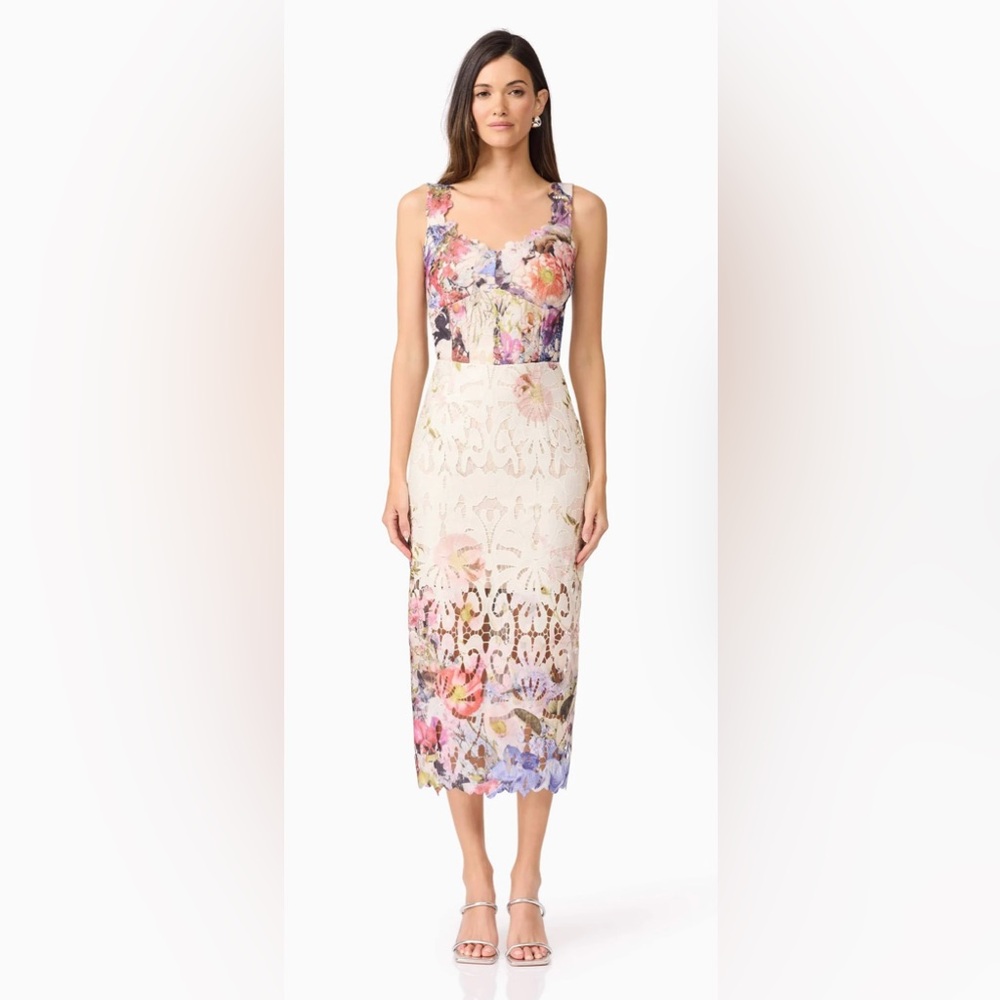 ELLIATT | Matila Lace Midi Dress 🌺🌸🌻🌼🌷